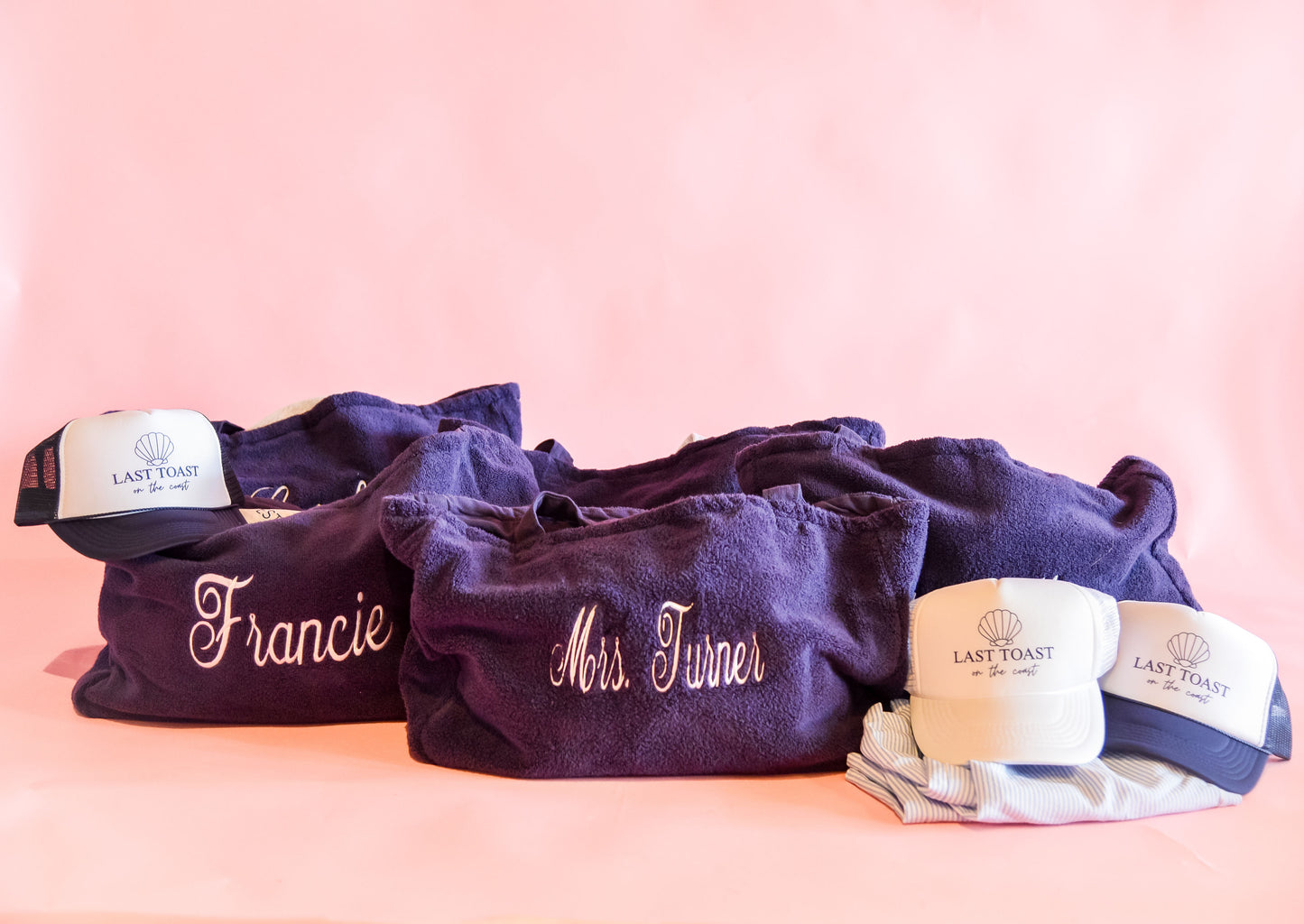 Terry Cloth Beach Bags