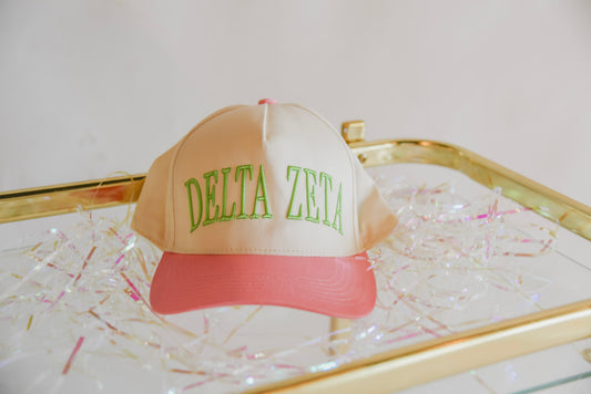 Delta Zeta Embroidered Hat