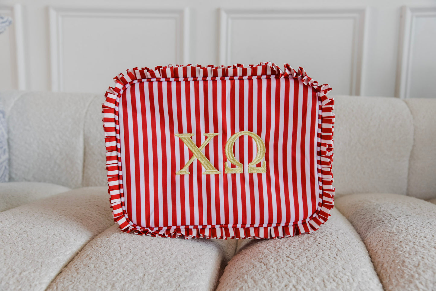 Chi Omega Makeup Bag