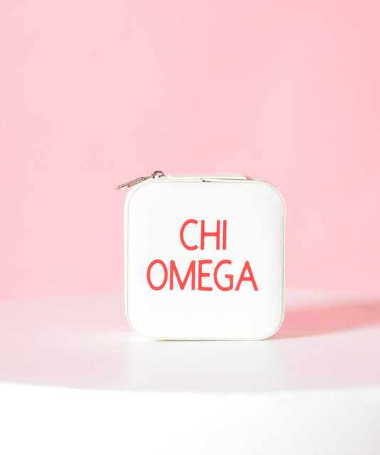 Chi Omega Jewelry Box