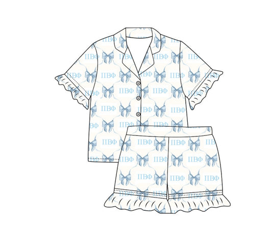 Pi Phi bamboo pajamas