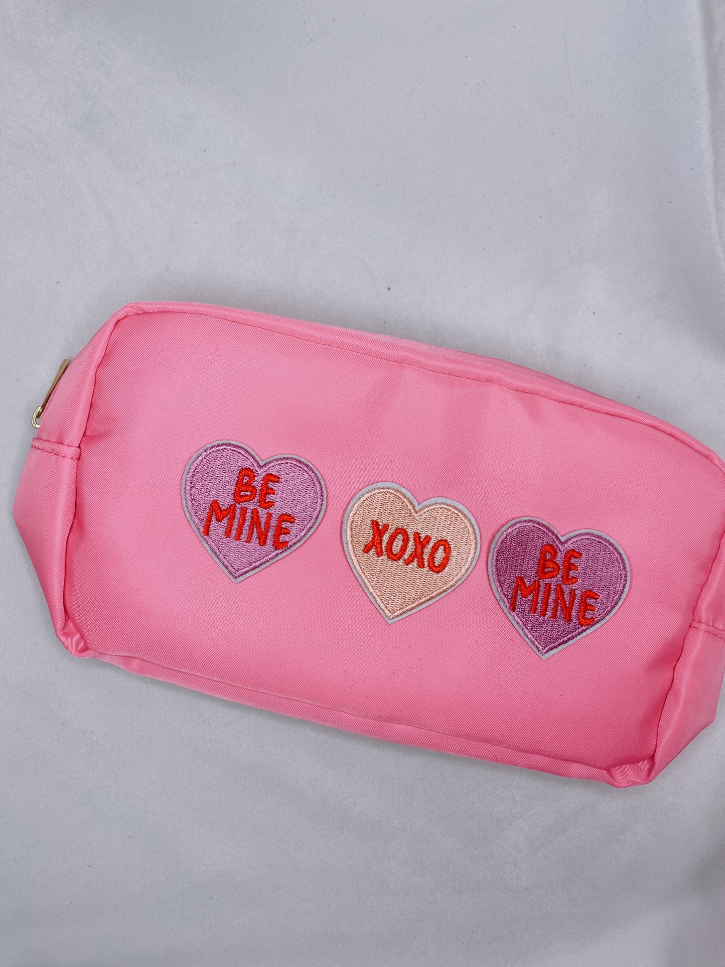 PINK PATCH makeup bag!