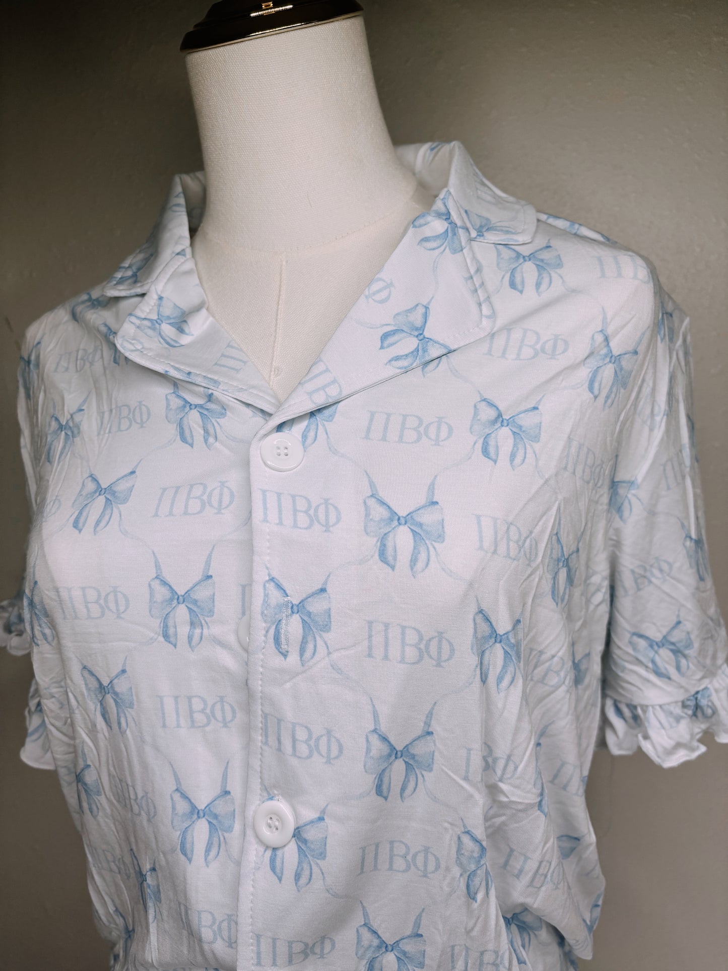 Pi Phi bamboo pajamas