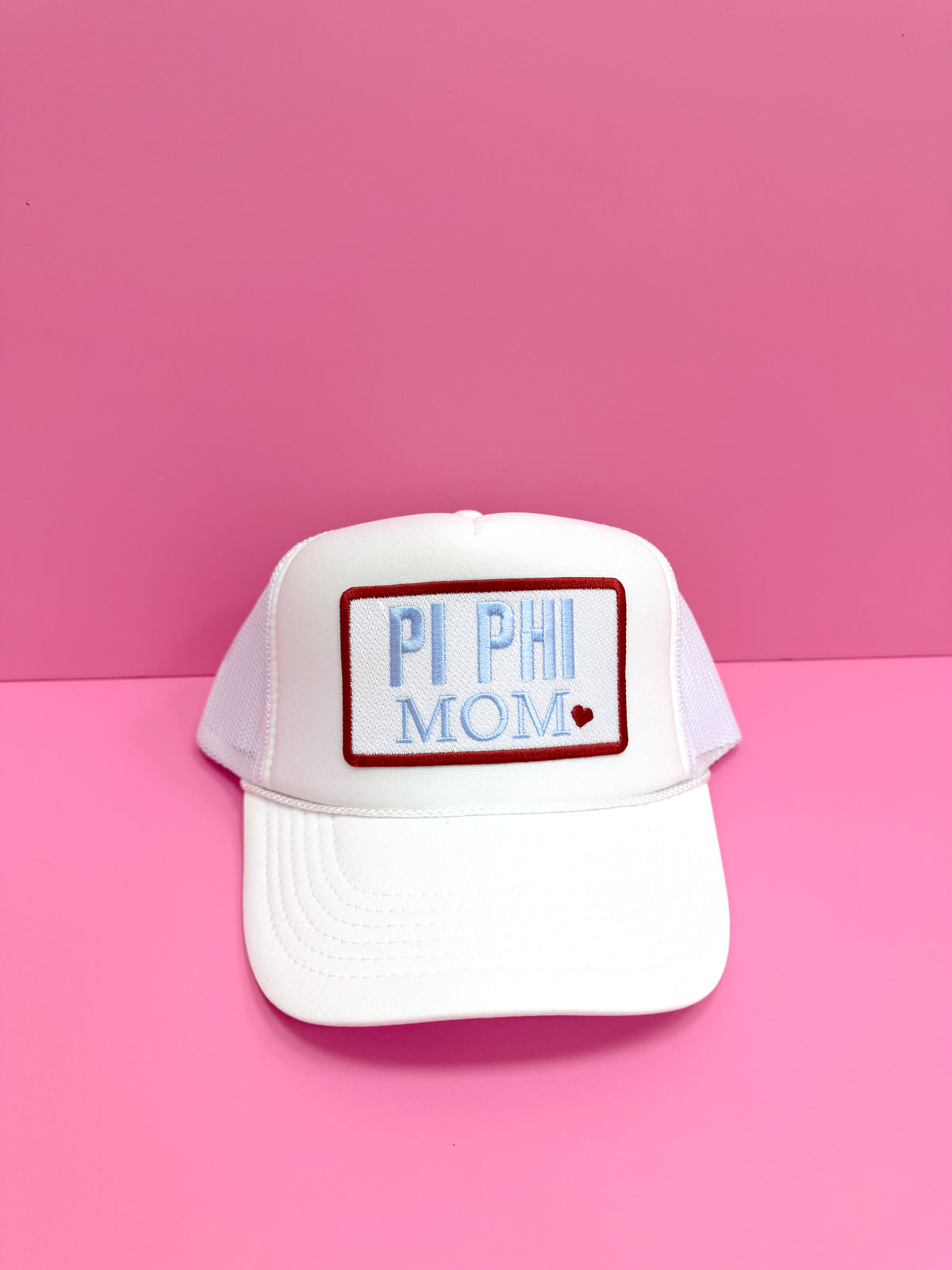 Pi Phi Mom Patch Hat