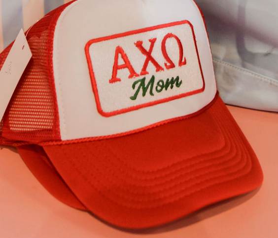 Alpha Chi Omega Mom Patch Hat