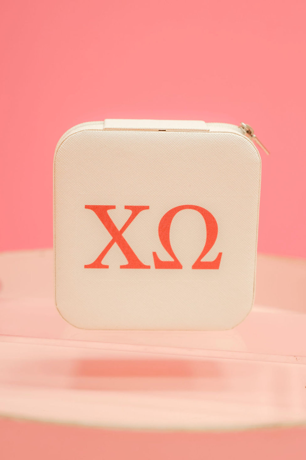 Chi Omega Jewelry Box