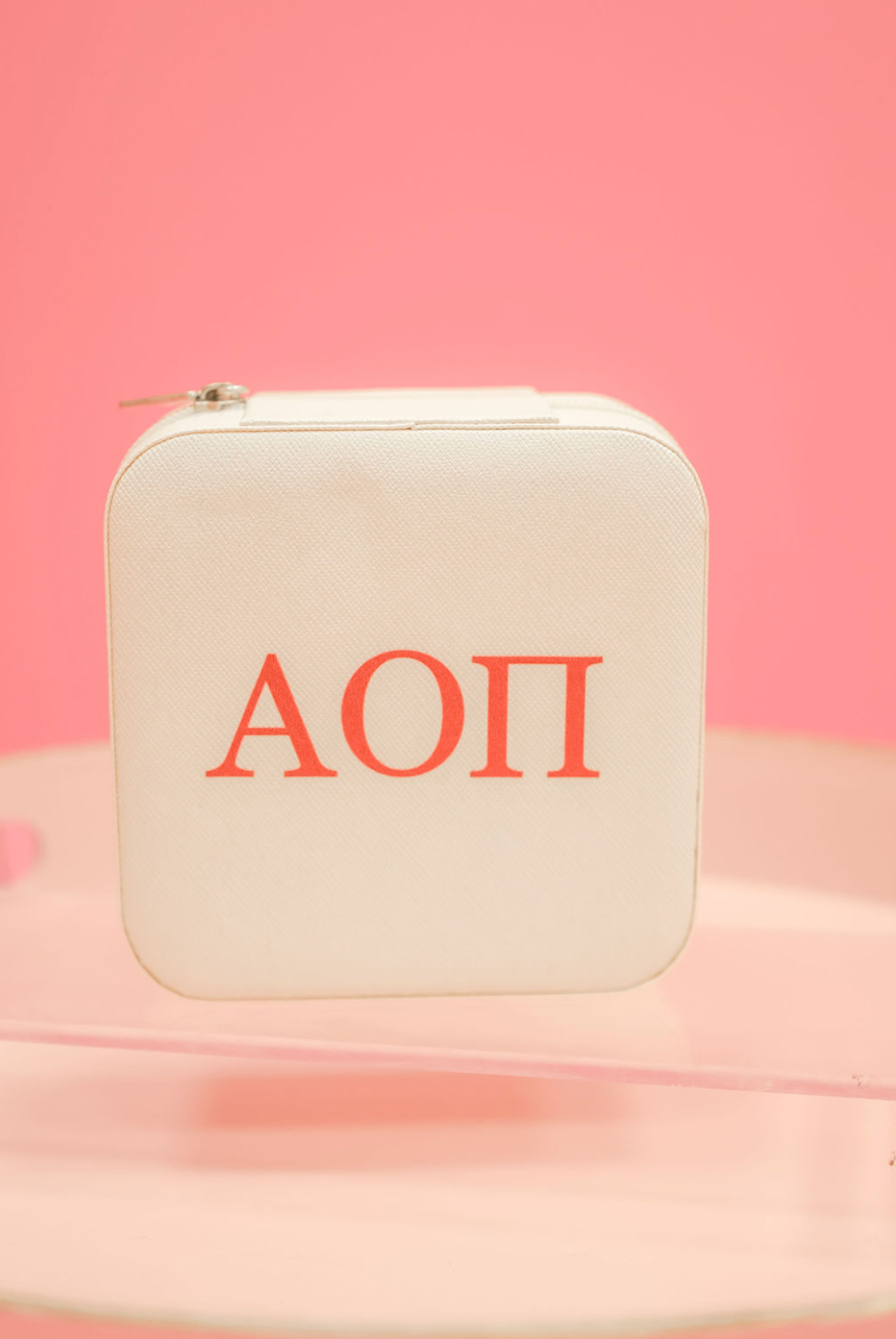 Alpha Omicron Pi Jewelry Box
