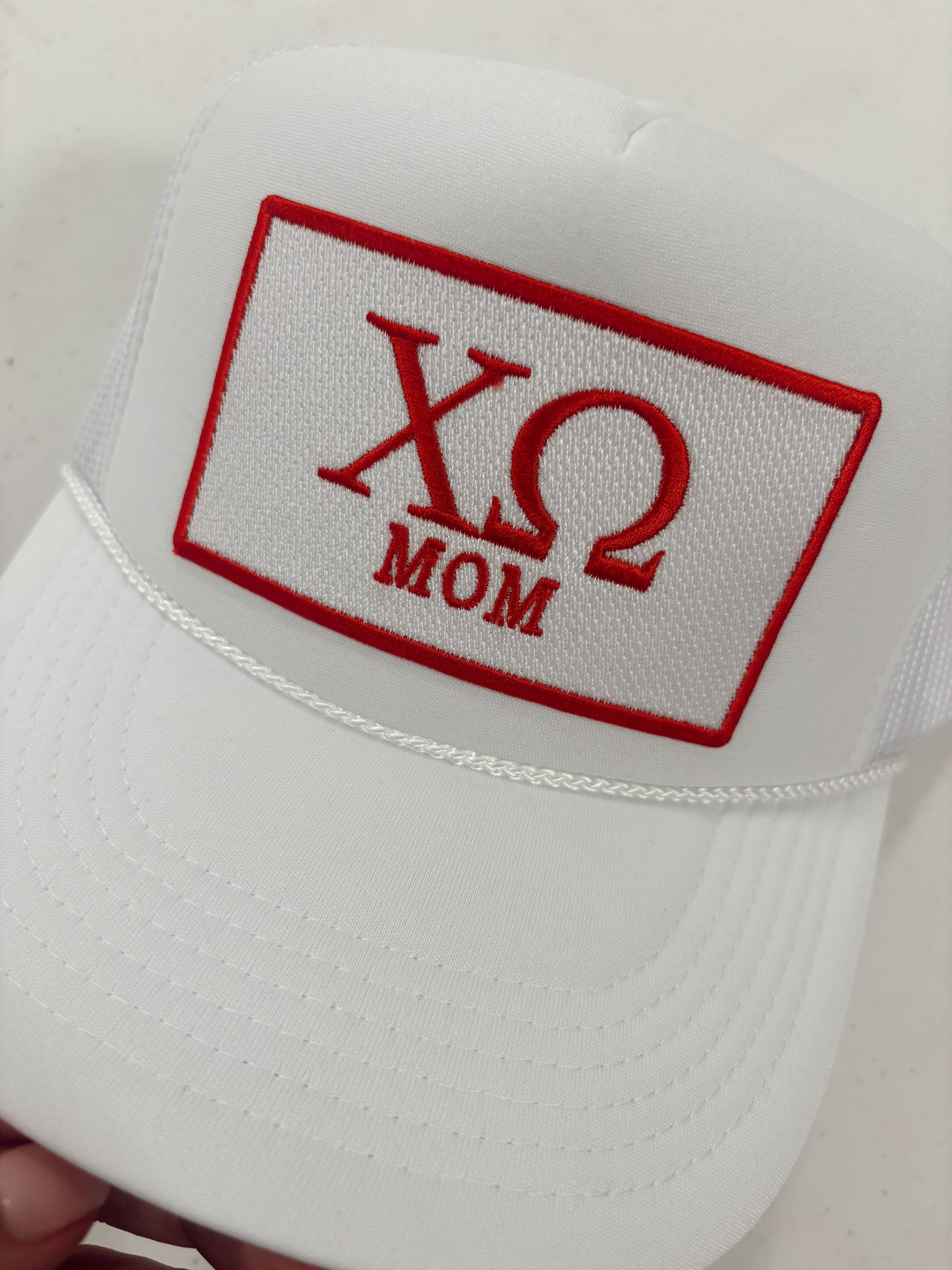 Chi O Mom Patch Hat