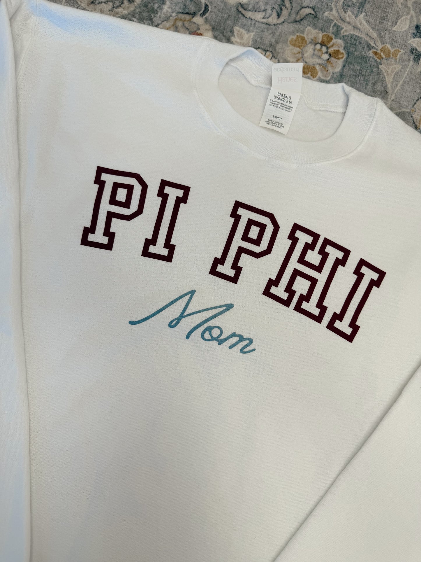 Pi Phi Mom Crewneck