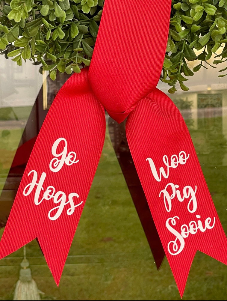 Arkansas Game Day Wreath Sash (1)