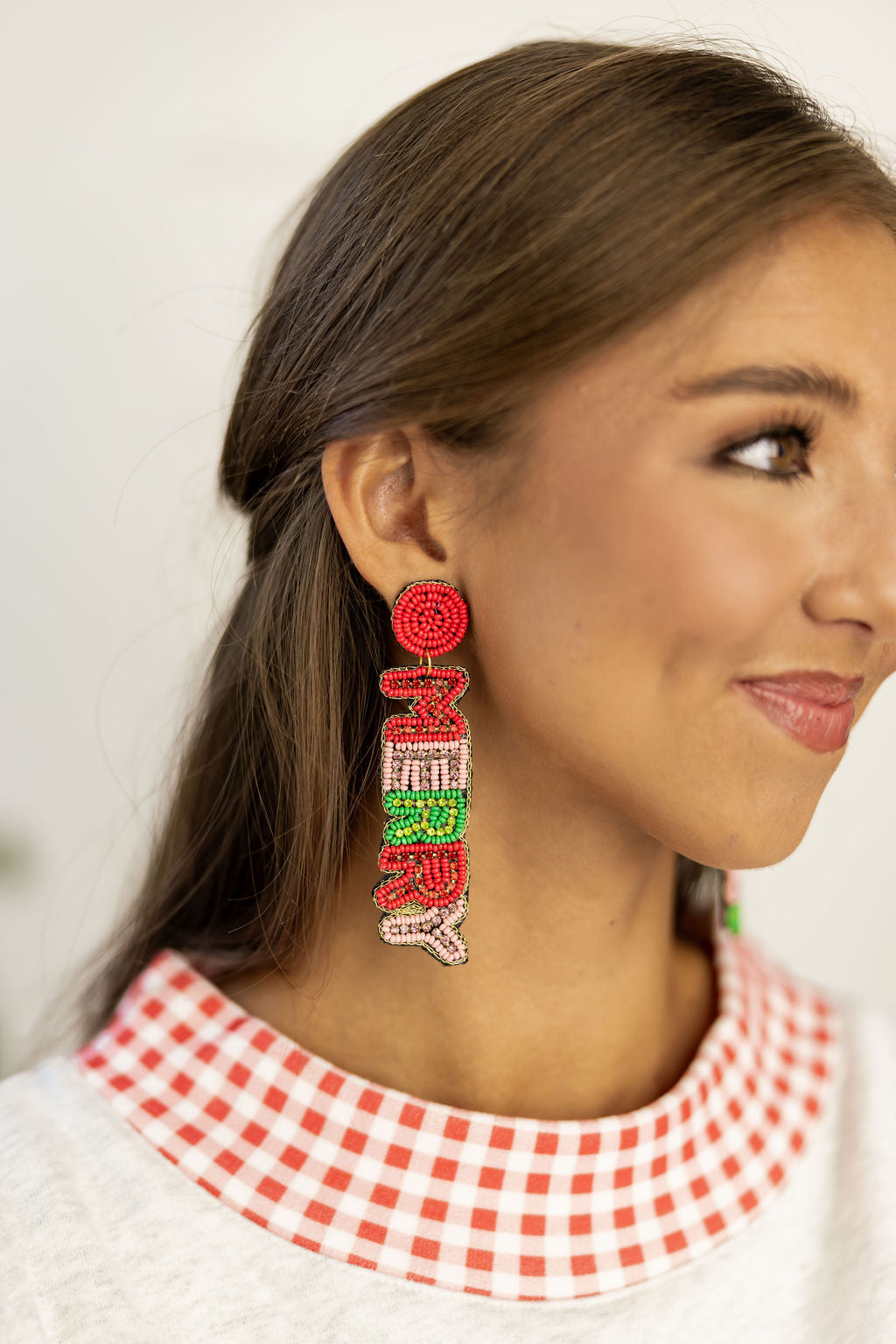 Merry & Bright Beaded Earrings