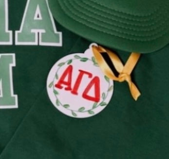 Alpha Gam Ornament