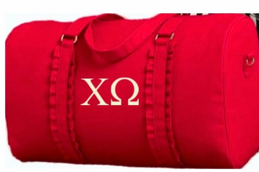 The CHI O sleepover duffle bag❤️