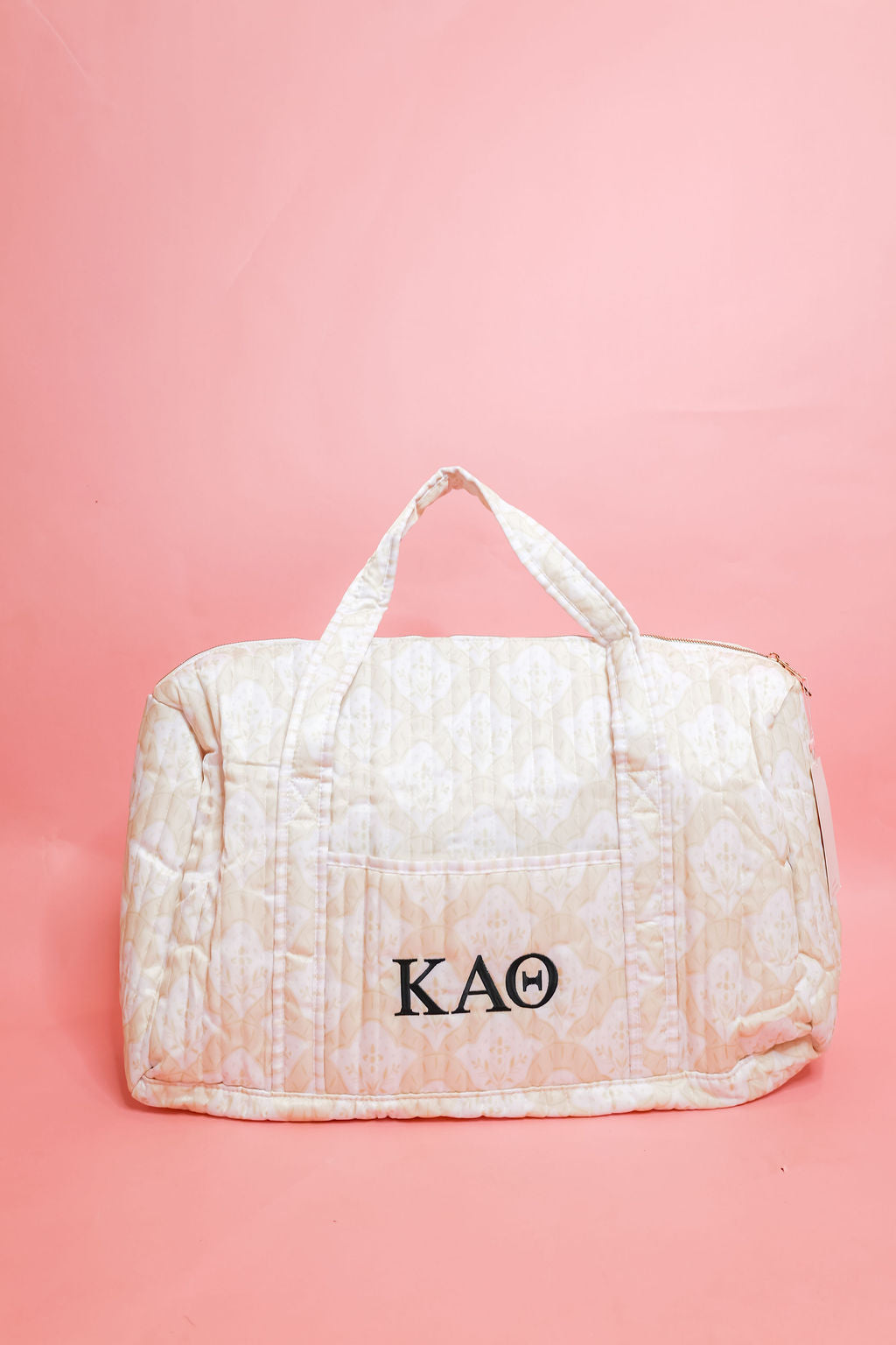 Kappa Alpha Theta Quilted Duffle Bag