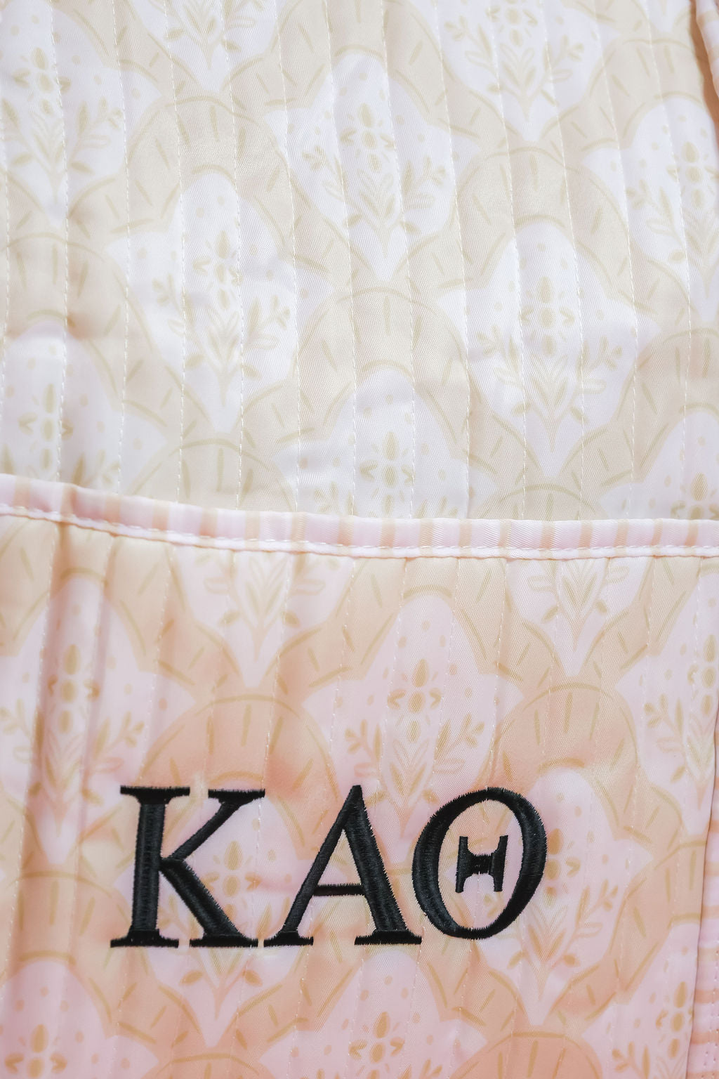 Kappa Alpha Theta Quilted Duffle Bag