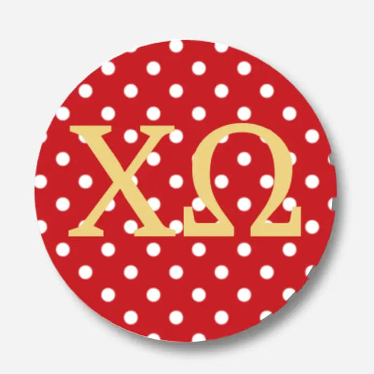 Chi Omega Button 2"
