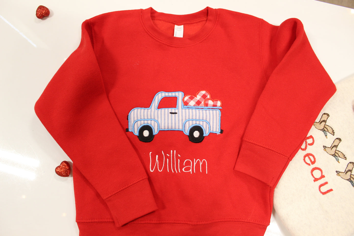 Red Truck Sweatshirt