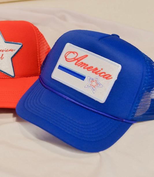USA patch hat