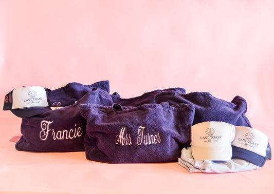 Terry Cloth Beach Bags