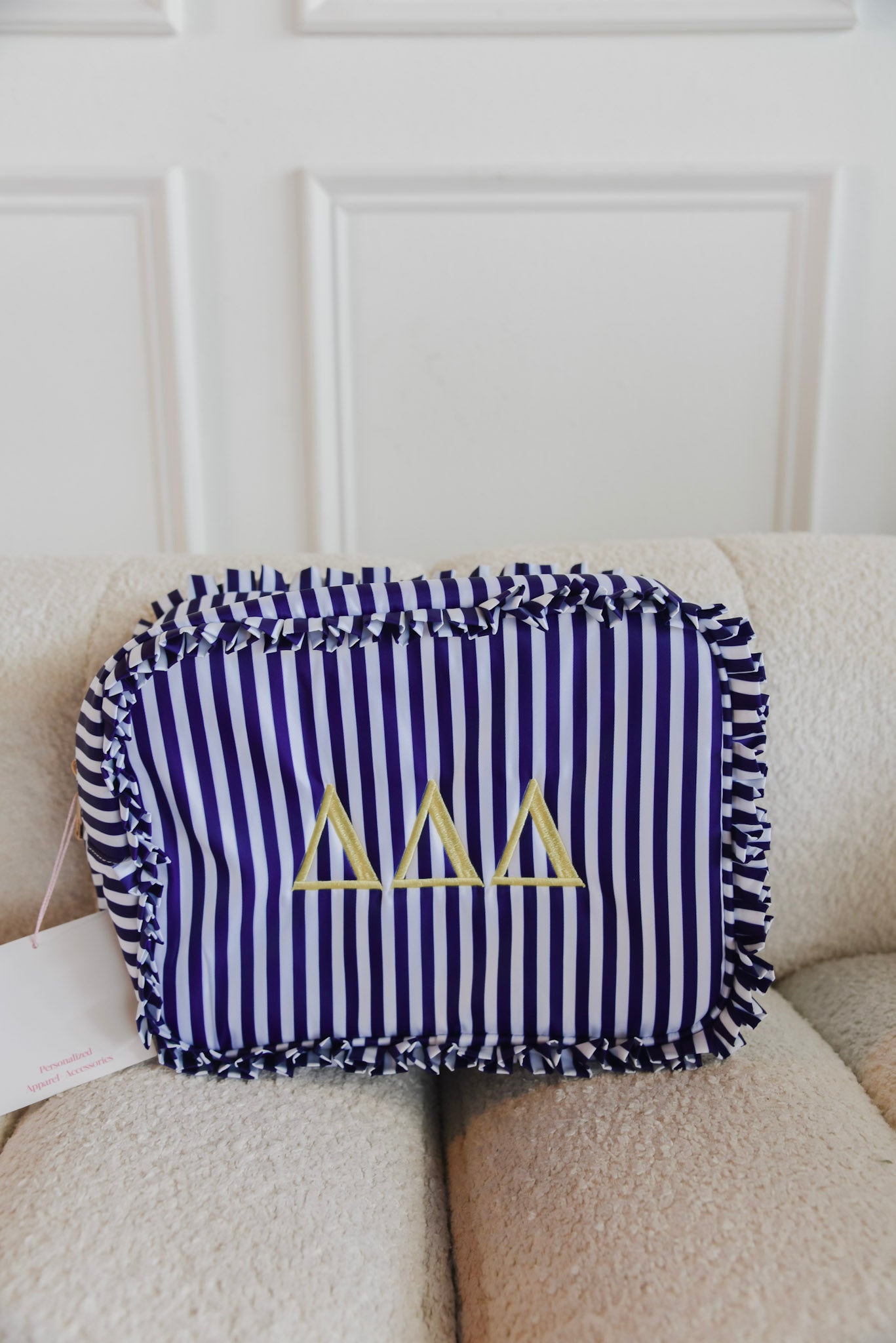 Tri Delta Makeup Bag