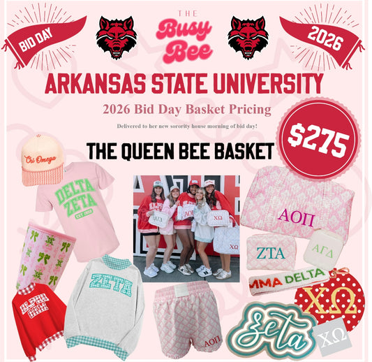 Queen Bee: $275 Bid Day Basket