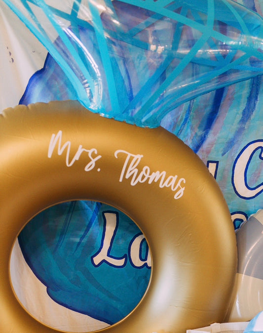 Float Sticker Personalization