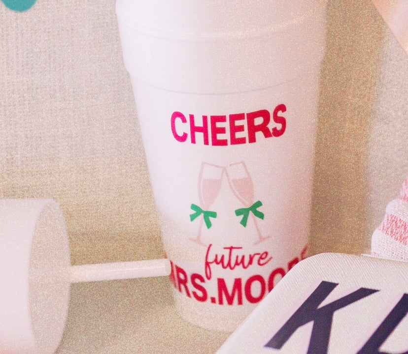 Bachelorette Foam Cups  (12)