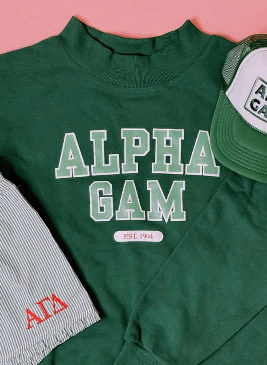 Alpha Gam Mockneck
