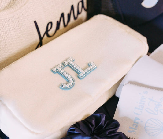 Makeup Bag Initials