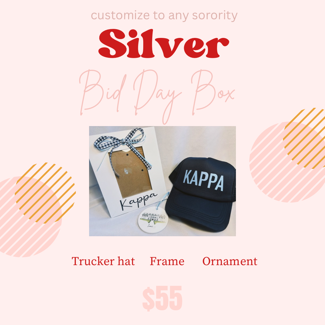 Silver bid day box