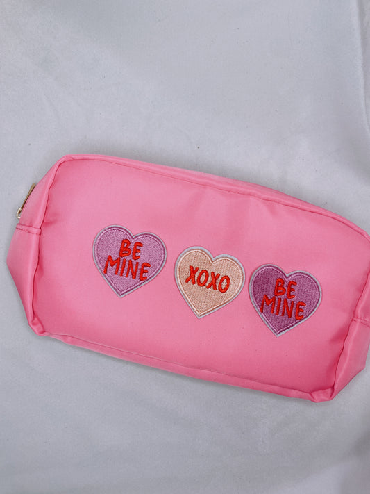 PINK PATCH makeup bag!