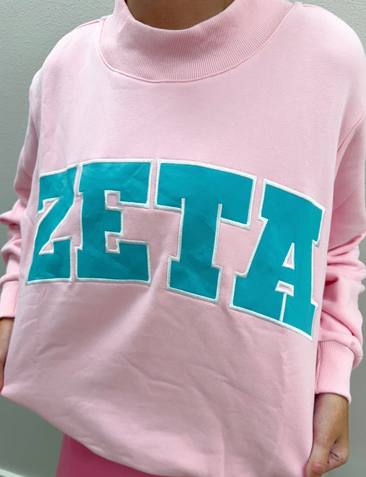 Zeta Tau Alpha Mockneck