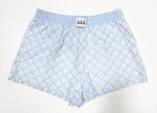Tri Delta Ruffle Shorts