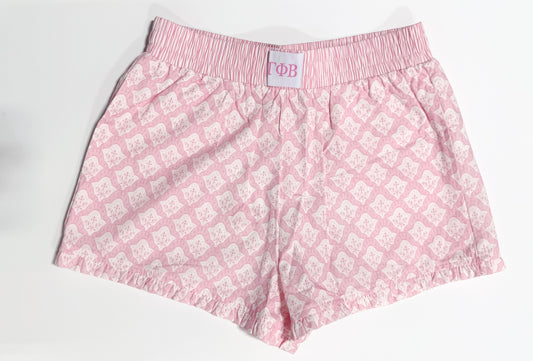 Gamma Phi Ruffle Shorts