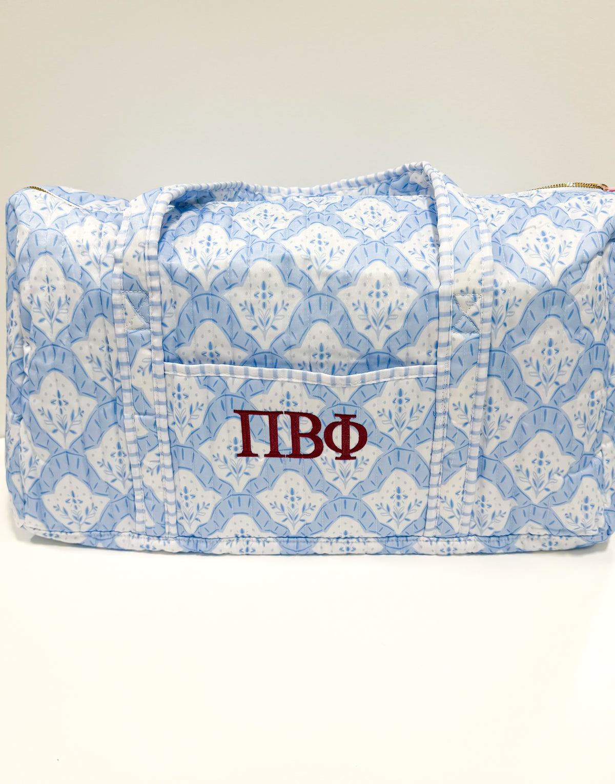 Pi Beta Phi Quilted Duffle Bag