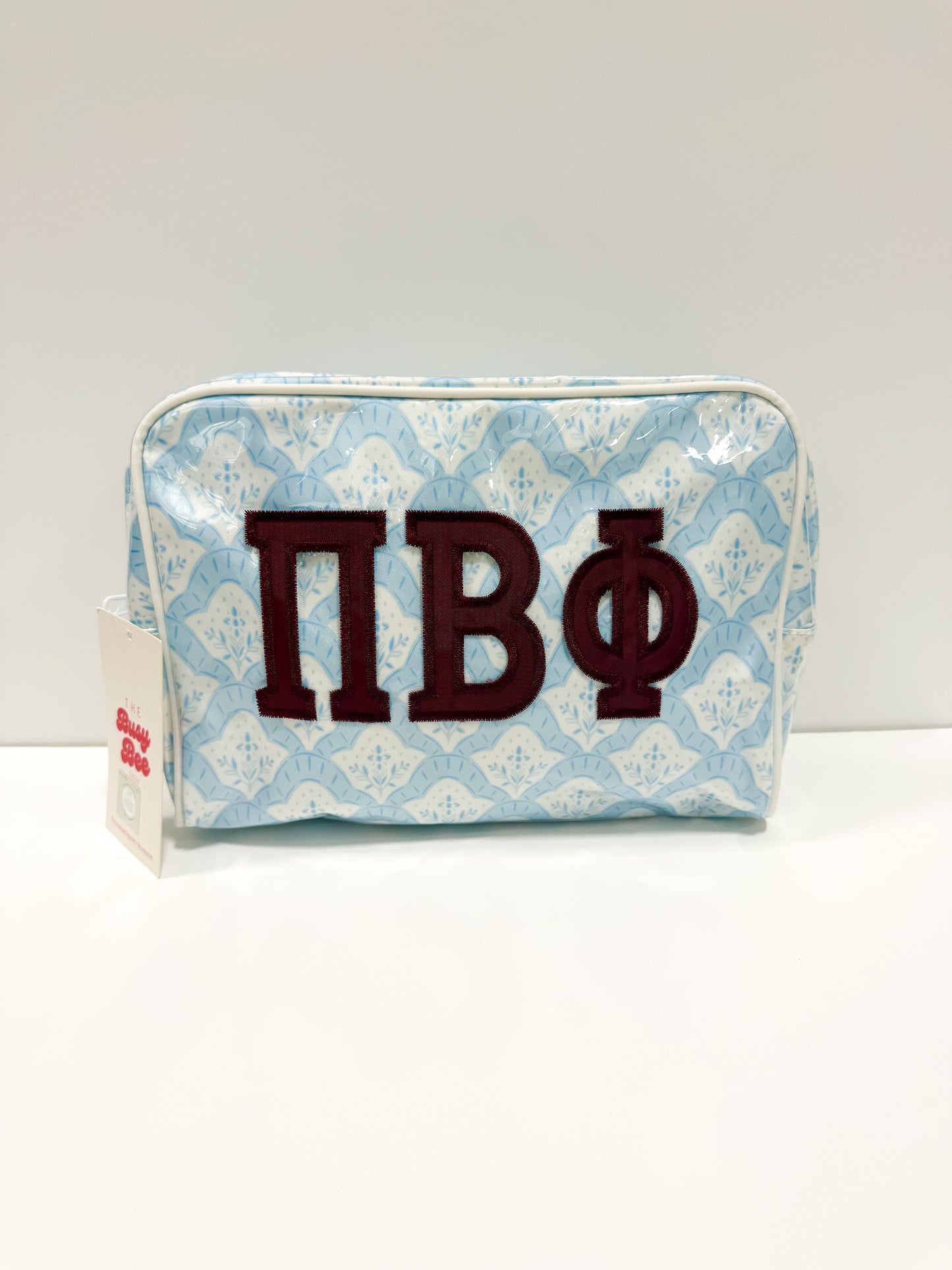 Pi Beta Phi Clear Coat Makeup Bag