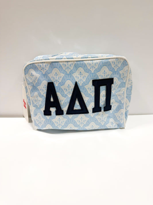 Alpha Delta Pi Clear Coat Makeup Bag
