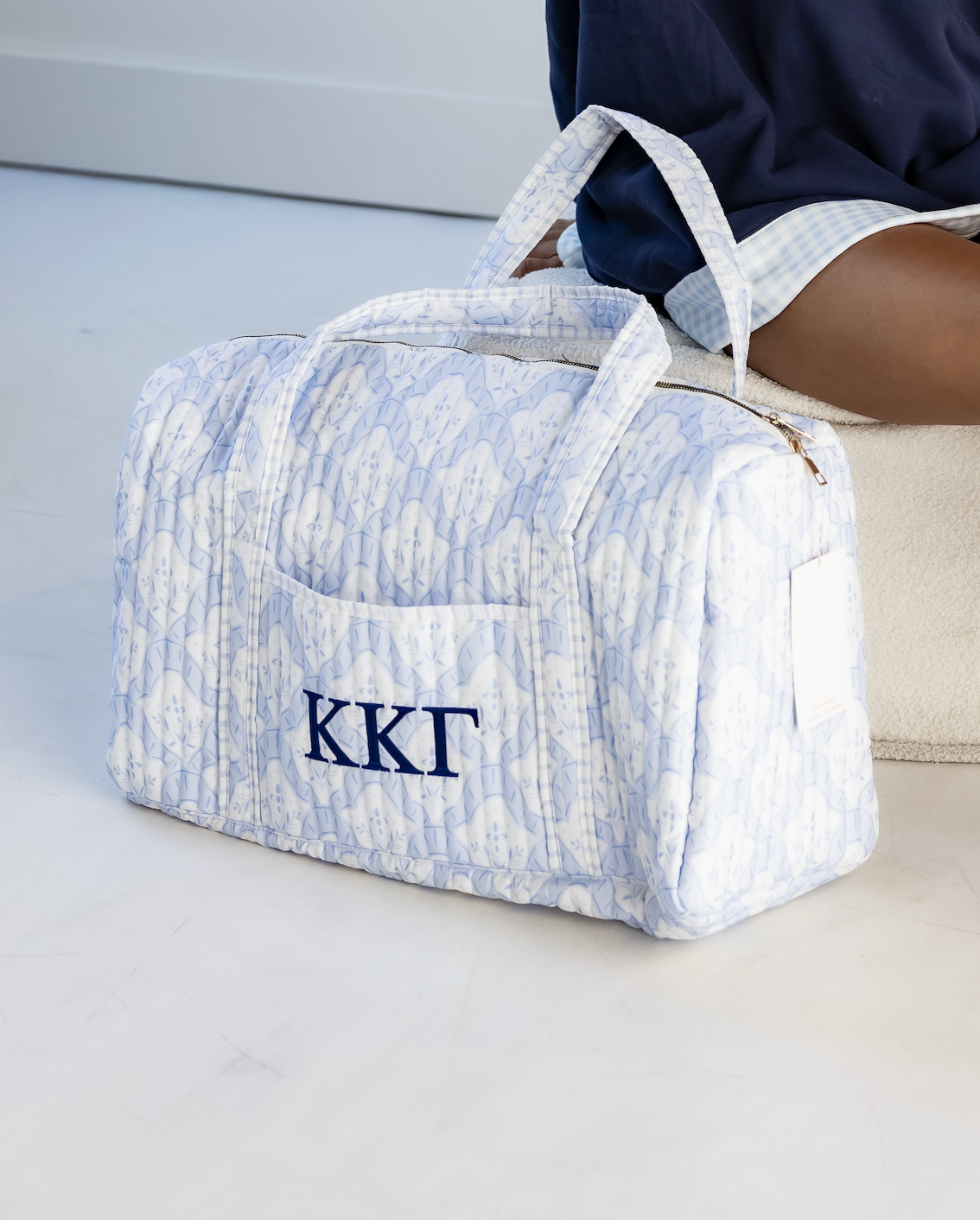 Kappa Kappa Gamma Quilted Duffle Bag