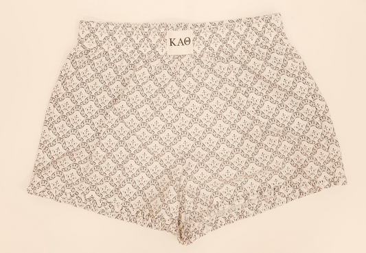 Kappa Alpha Theta Ruffle Shorts