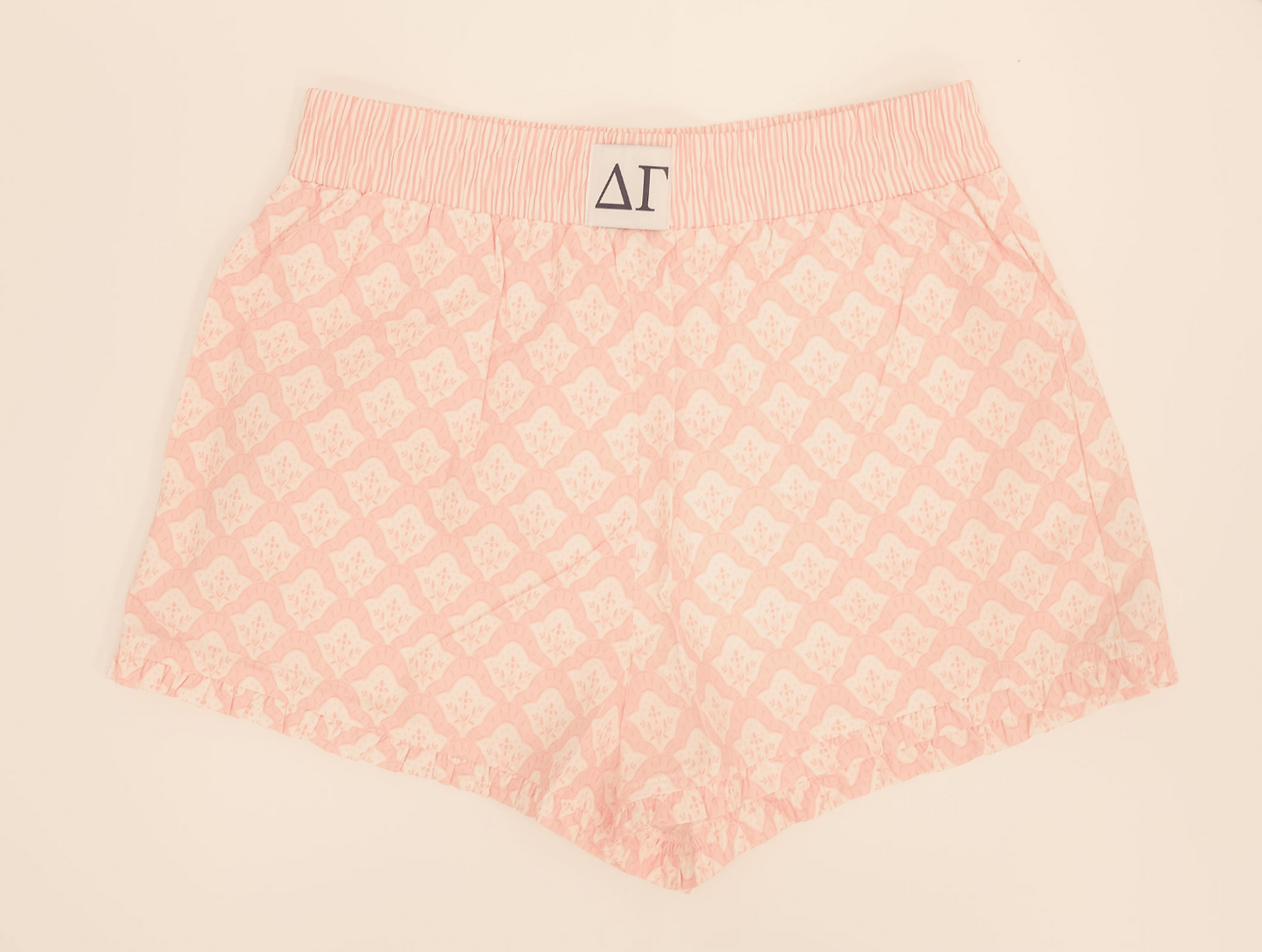 Delta Gamma Ruffle Shorts