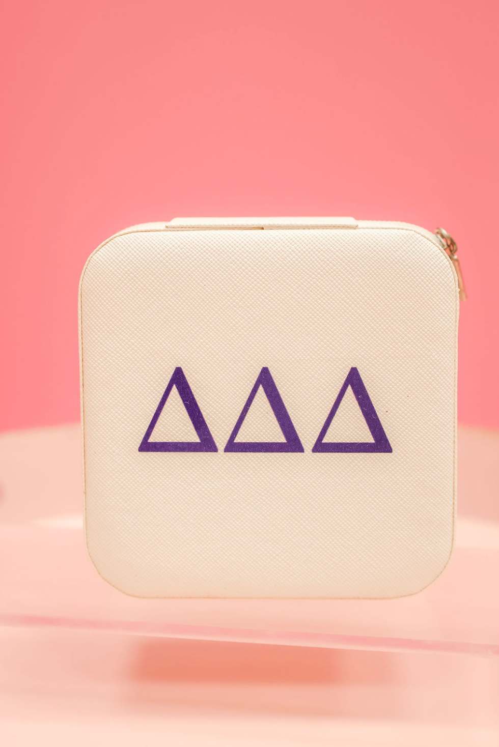 Tri Delta Letters Jewelry Box