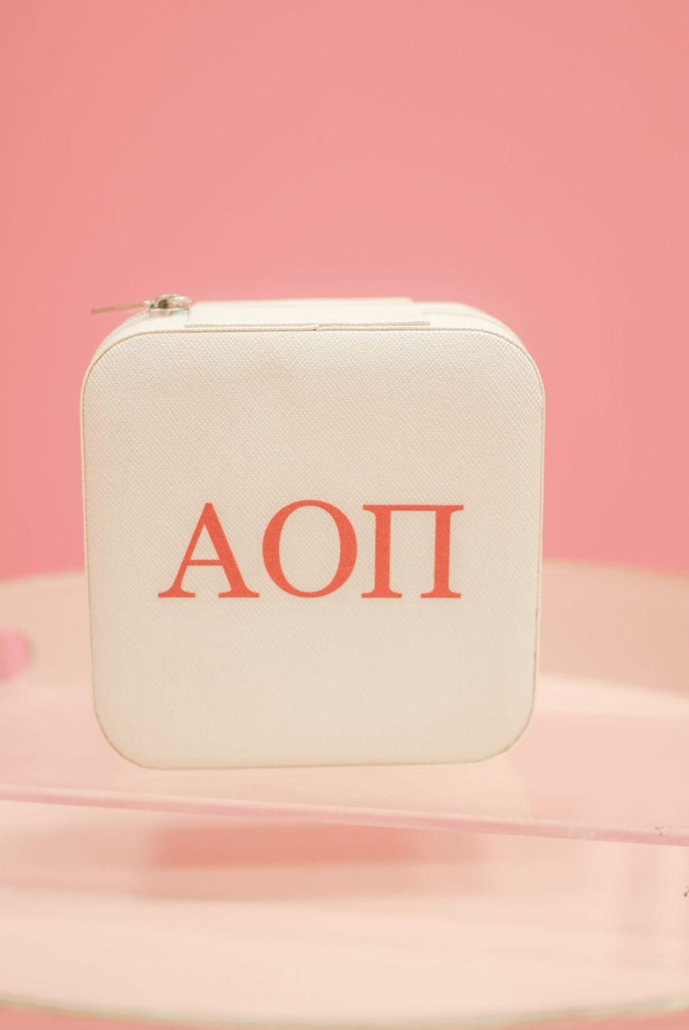 Alpha Omicron Pi Jewelry Box