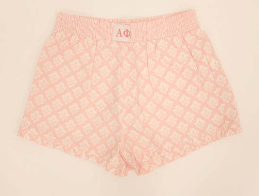 Alpha Phi Ruffle Shorts