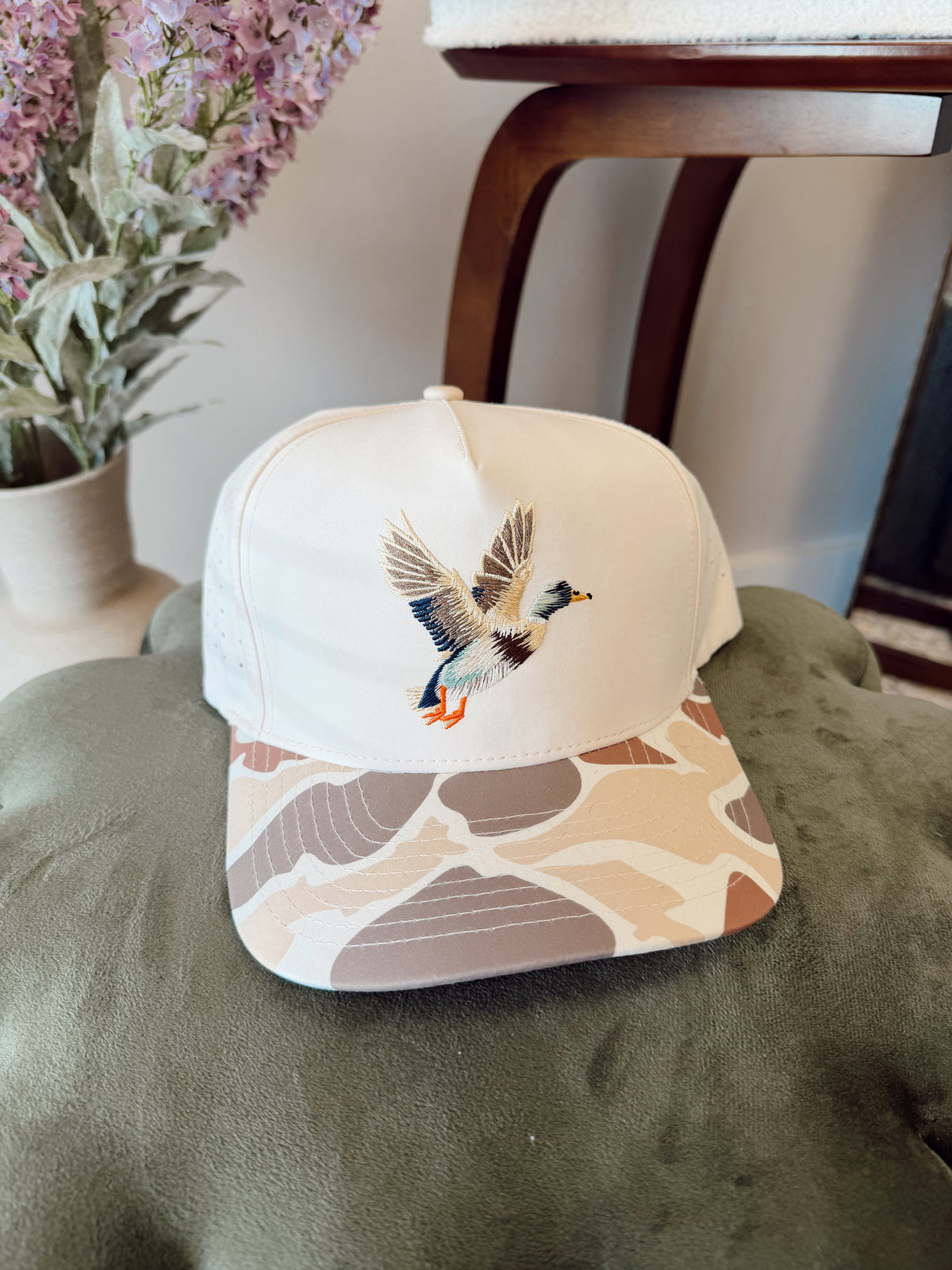 Duck Embroidered Hat