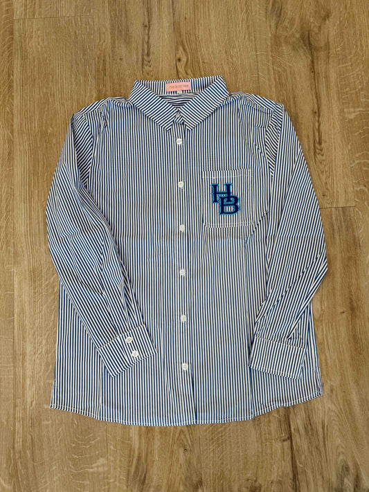 HB Stripe Button Down