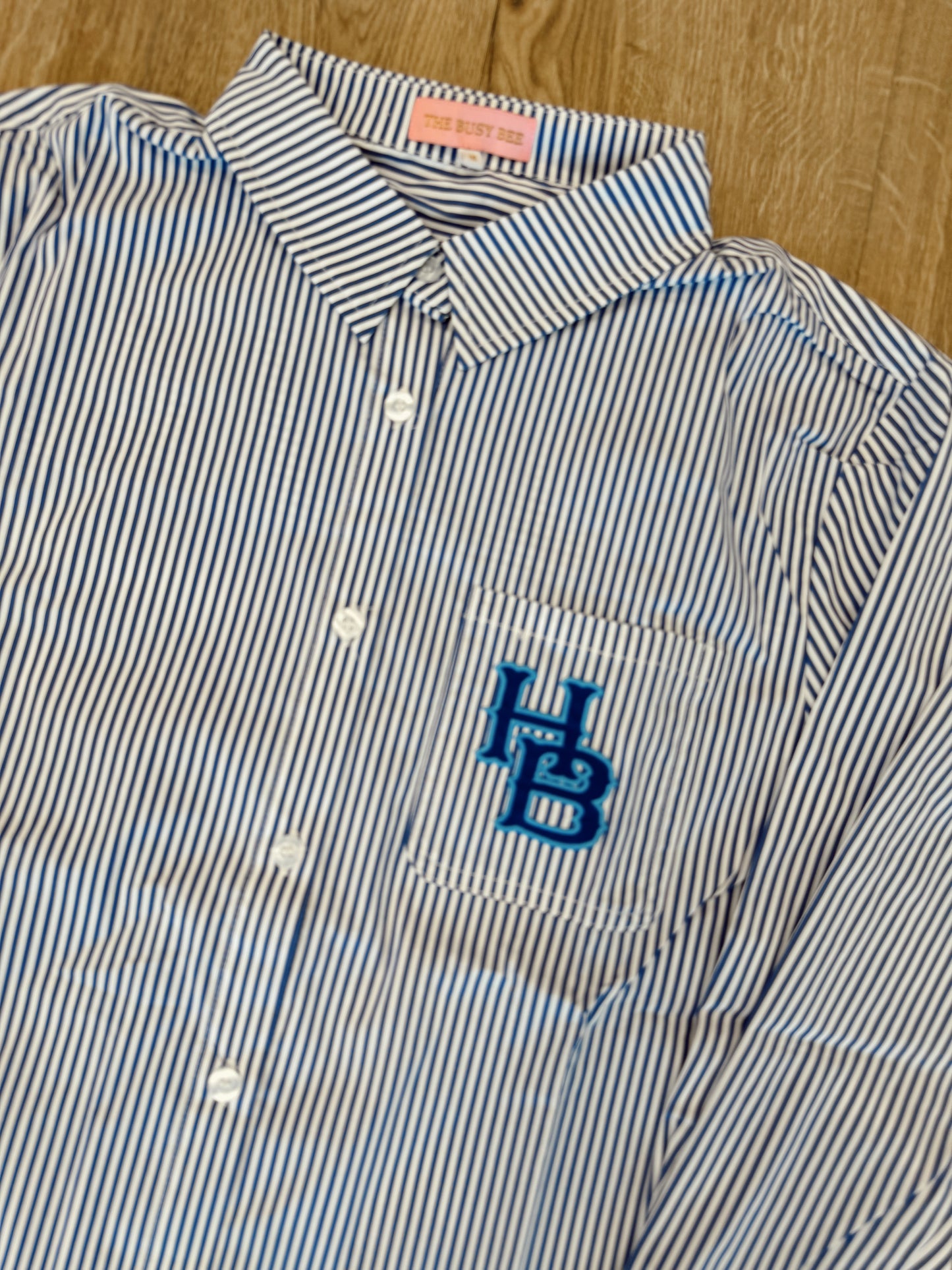 HB Stripe Button Down