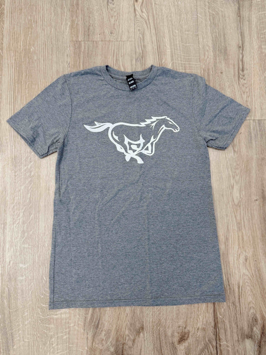 Dark Grey Mustangs Youth T-Shirt