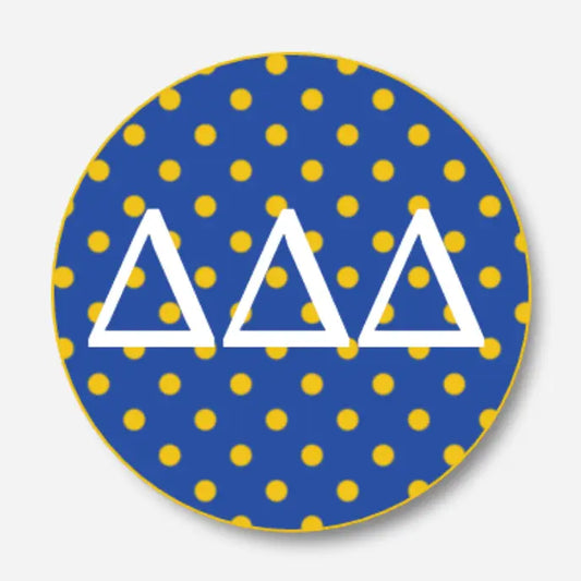 Tri Delta Button 2"