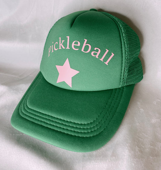 Pickleball Star Trucker Hat